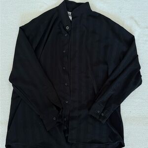 Black Button-Up Shirt